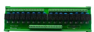 TK73 Series 16 Channel 24V Relay - DIN Rail